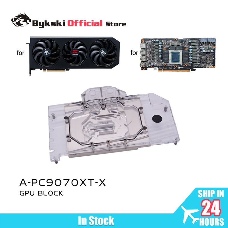 Rx 9070 Xt - Bykski A-PC9070XT-X GPU bloc d'eau utilisé