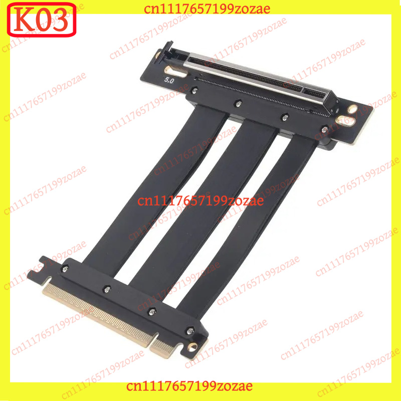 Pcie 5.0 Gpu Riser Cable - Câble d'extension K03 PCIe 5.0 X16