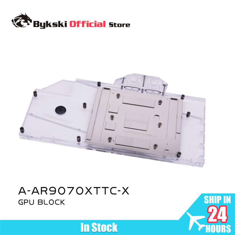 Rx 9070 Xt - Bykski A-AR9070XTTC-X bloc GPU utilisé pour