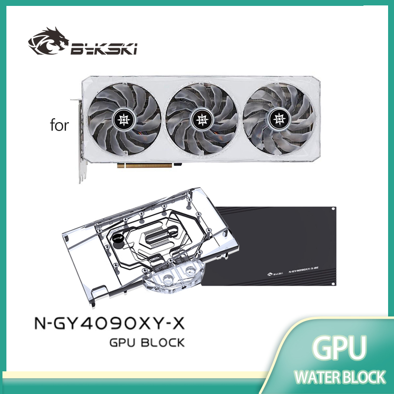 Rtx 4090 Water Block - Bloc GPU Bykski N-GY4090XY-X pour carte