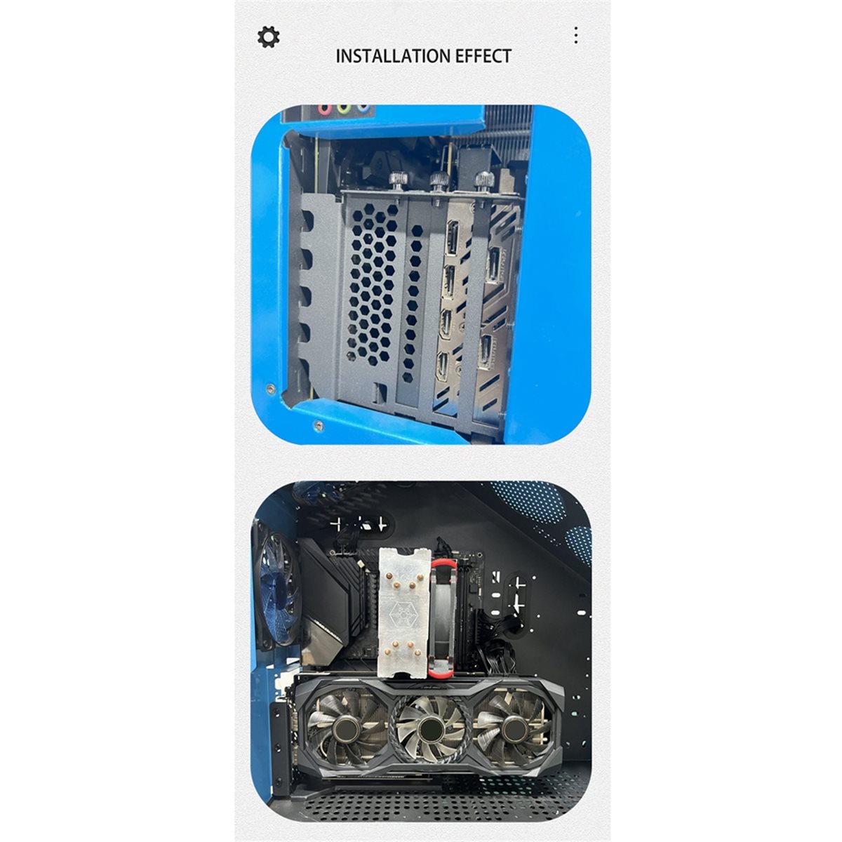 Support de carte graphique GPU - Pcie 5.0 Gpu Riser Cable avis et prix