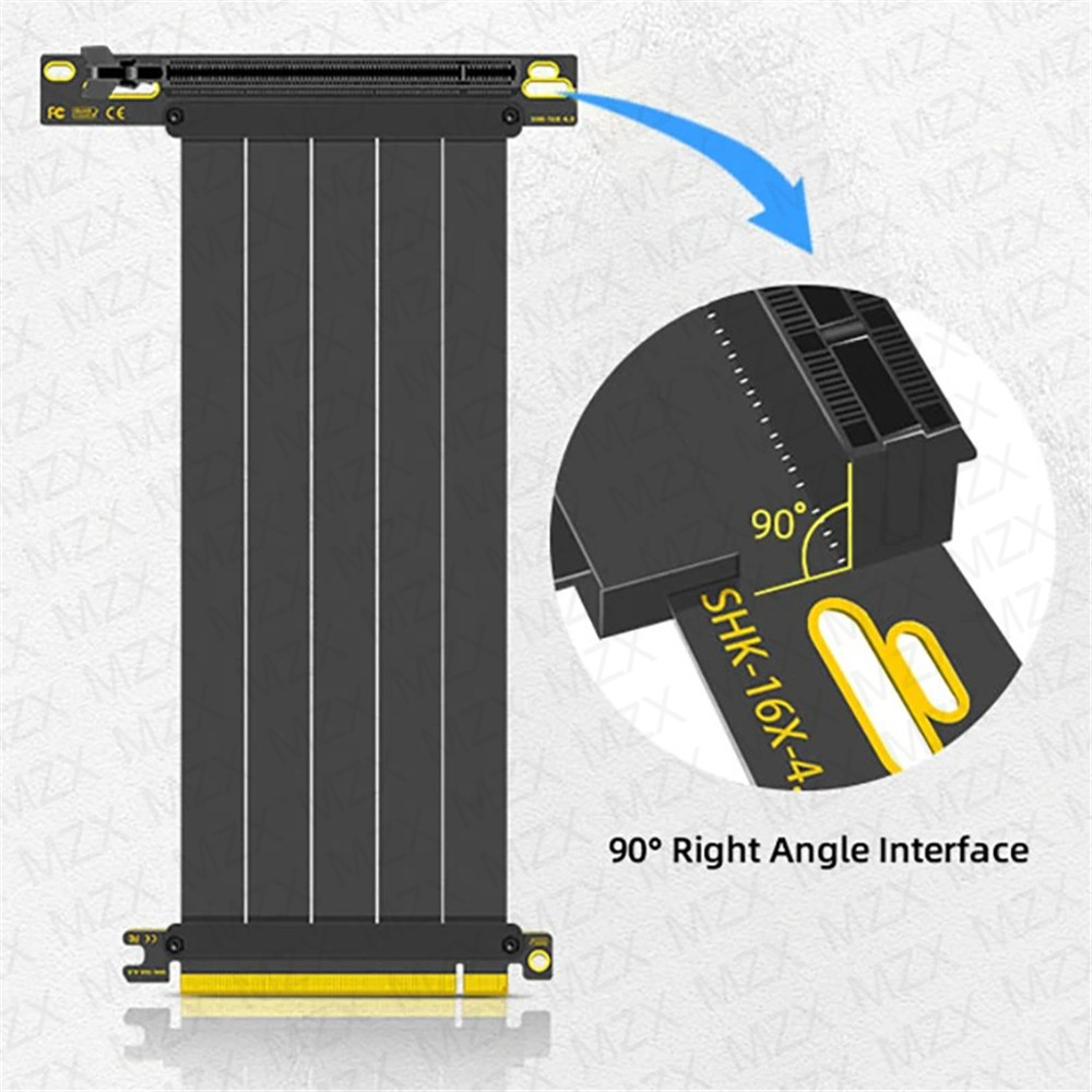 MZX-Câble Riser PCIE 4.0 3.0 1 - Itx Gpu Riser Pcie 4.0 16X avis et prix