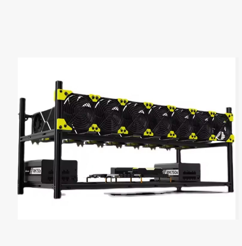 Tour d'ordinateur VEDDHA en al - Gpu Mining Rig Frame 8 Gpu avis et prix