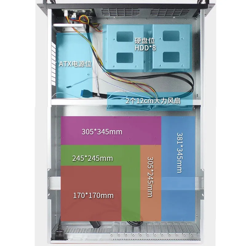 Châssis de serveur 4U haute pe - Server Gpu Chassis 4U avis et prix