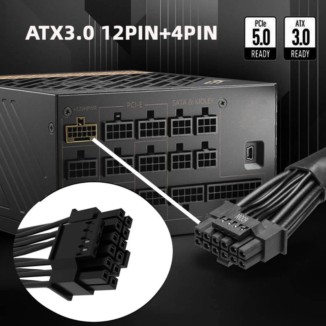 Câble d'alimentation modulaire - Dual 8Pin To 16Pin 12Vhpwr Cable avis et prix