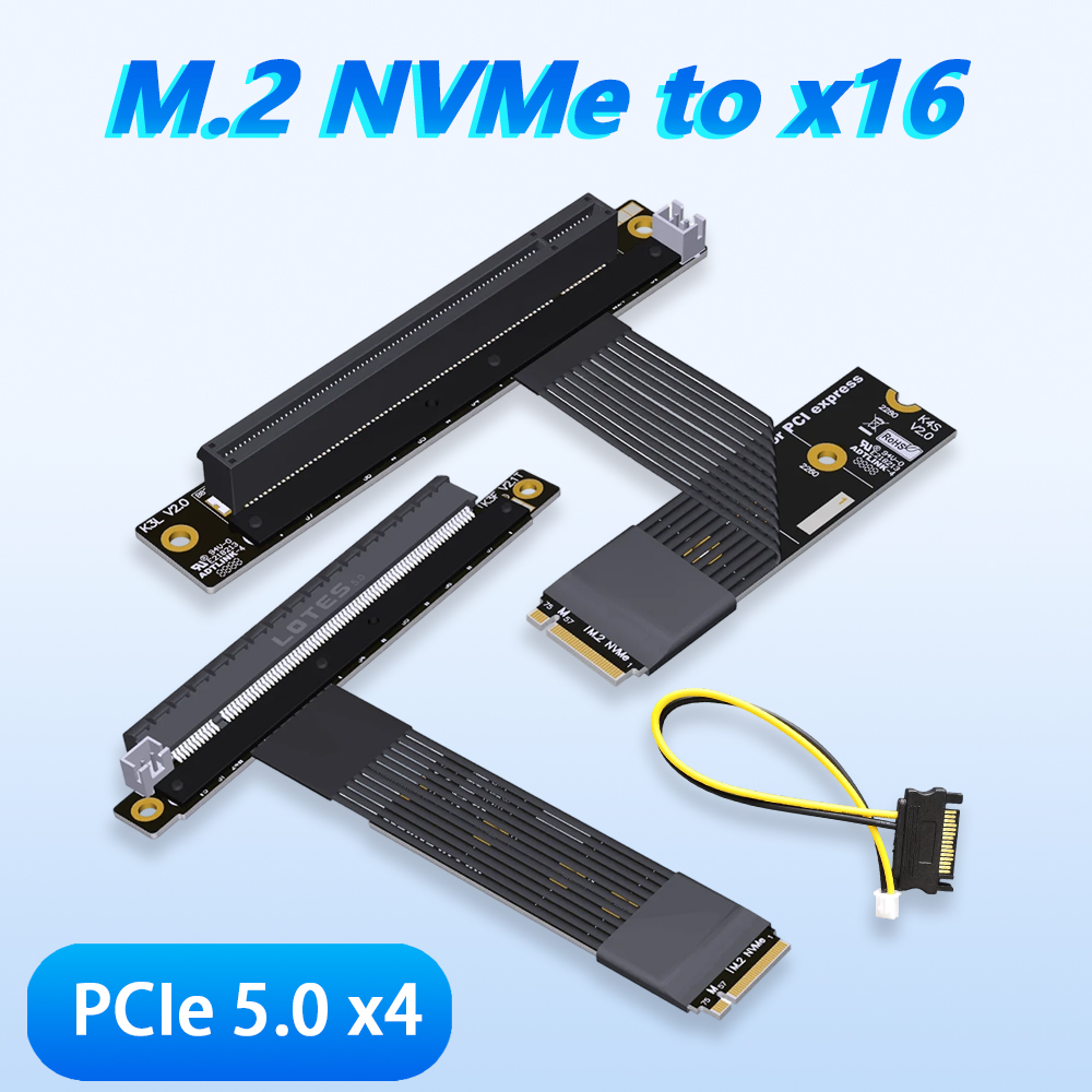 Câble Riser ADT-LINK M.2 NGFF  - Pcie 5.0 Gpu Riser Cable avis et prix