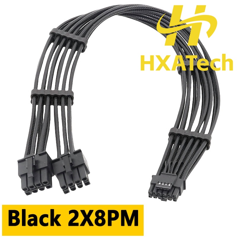 Câble de carte graphique HXATe - Dual 8Pin To 16Pin 12Vhpwr Cable avis et prix