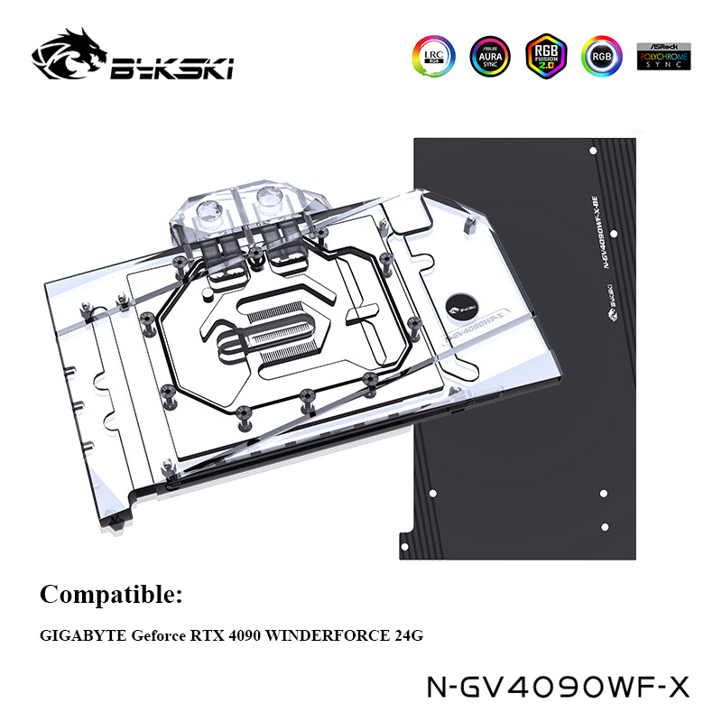 Bloc d'eau pour GPU Bykski pou - Rtx 4090 Water Block avis et prix