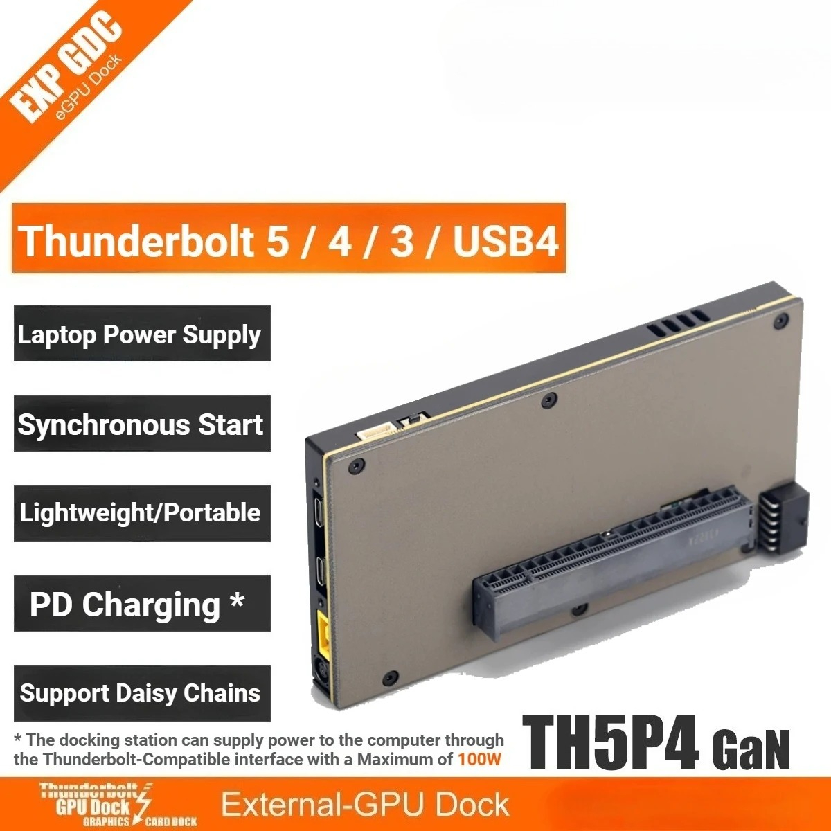 Carte graphique externe TH5P4G - Gpu External Dock Egpu Thunderbolt 4 avis et prix