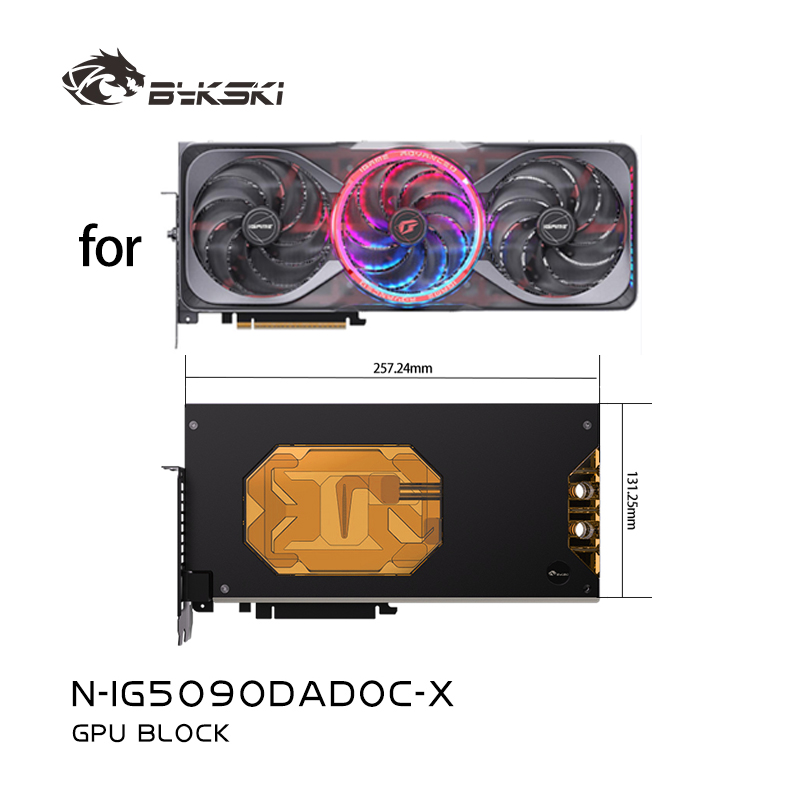 Bykski bloc GPU pour coloré IG - Rtx 5090 32Gb avis et prix