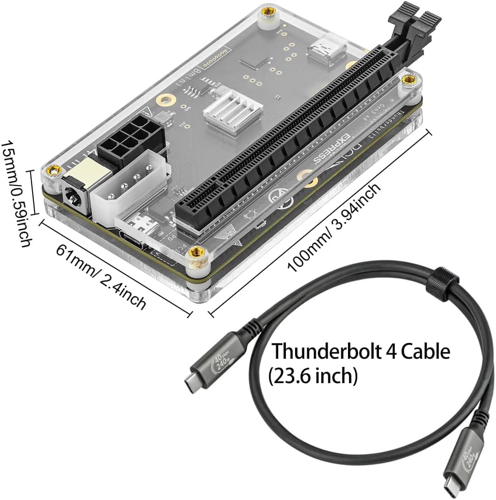 Station d'accueil eGPU RGEEK 2 - Gpu External Dock Egpu Thunderbolt 4 avis et prix