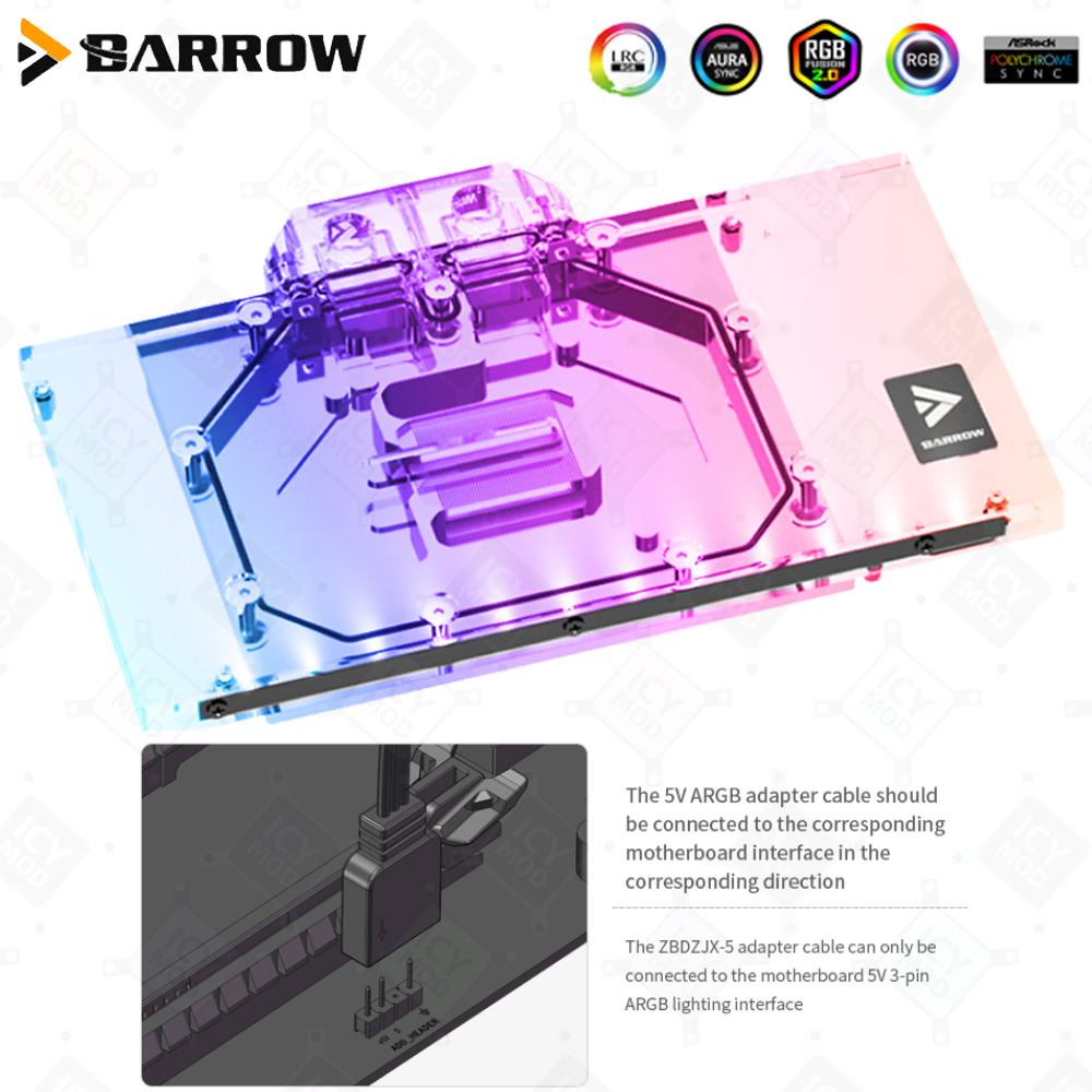 Barrow GPU bloc de refroidisse - Rtx 4090 Water Block avis et prix