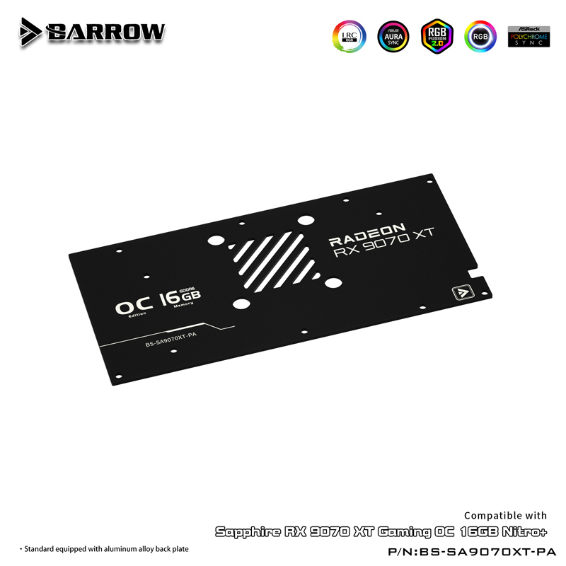 Bloc d'eau GPU pour SAPPHIRE R - Rx 9070 16Gb avis et prix