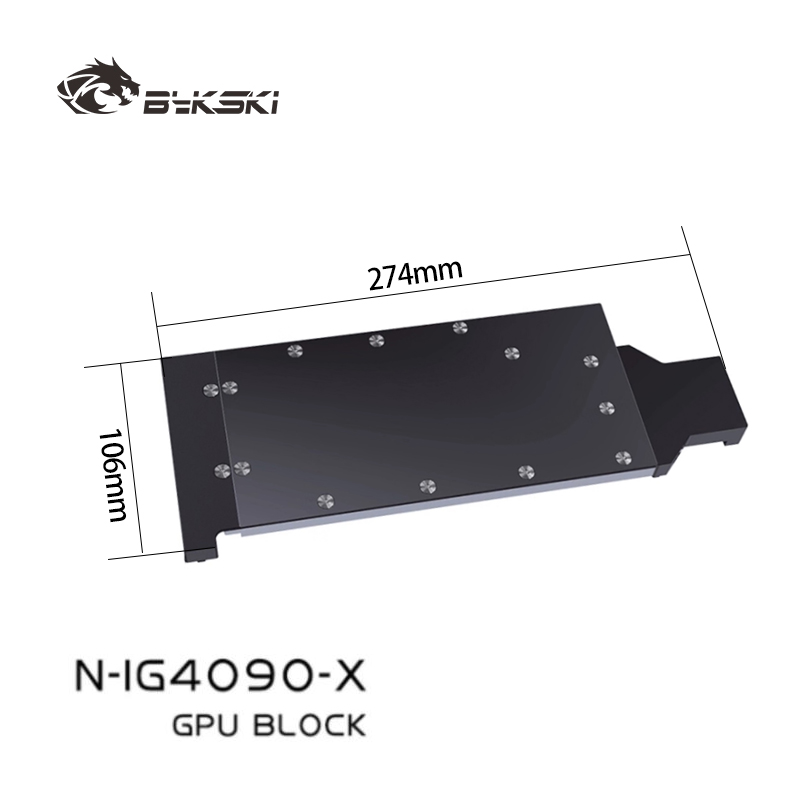 Bykski GPU bloc d'eau pour iGa - Rtx 4090 Water Block avis et prix