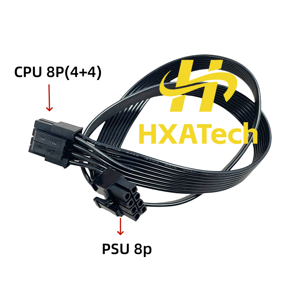 HXATech- 12VHPWR 16pin CPU 8pi - Dual 8Pin To 16Pin 12Vhpwr Cable avis et prix