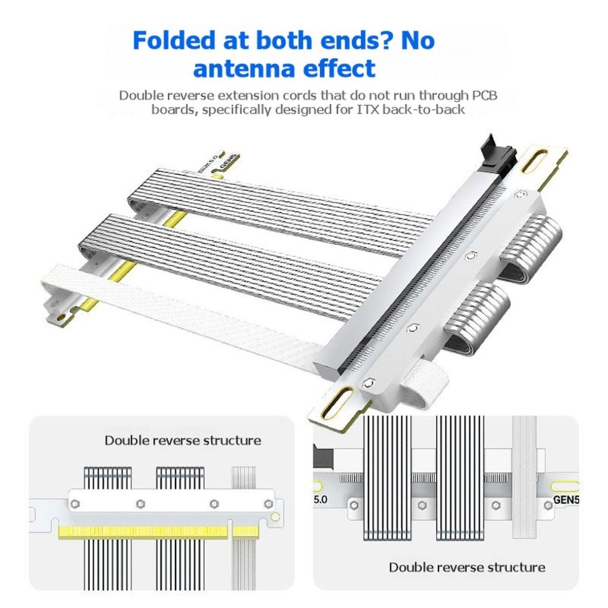 Câble Riser L70A PCIe 5.0 X16  - Pcie 5.0 Gpu Riser Cable avis et prix