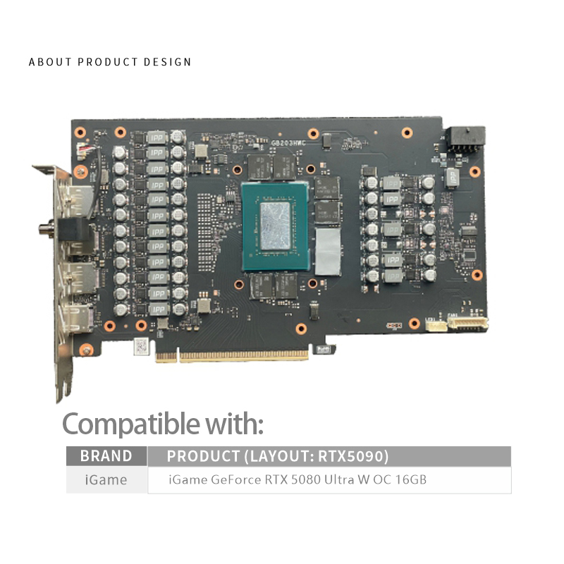 Bykski N-IG5080ULOC-X bloc GPU - Rtx 5080 16Gb avis et prix
